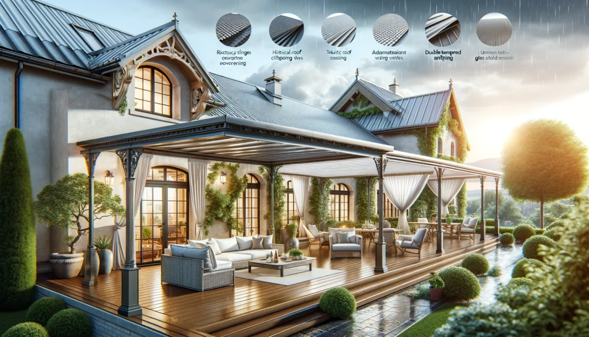 Auswahl der richtigen Veranda-Terrassenüberdachung: Ein umfassender Leitfaden