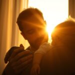 Alleinerziehender Vater