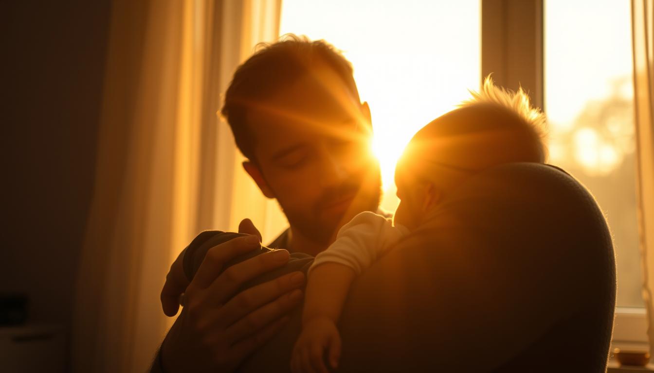 Alleinerziehender Vater