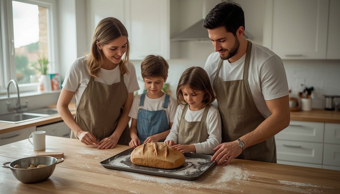 Brot backen als Familienprojekt