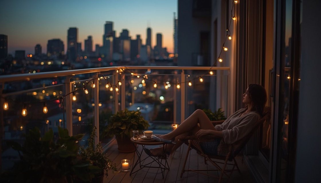 Entspannter Feierabend auf dem Balkon 2026