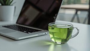 Grüntee statt Kaffee: Besser arbeiten mit Functional Drinks