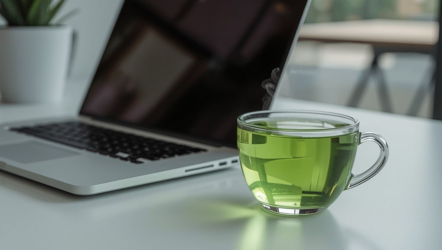 Grüntee statt Kaffee: Besser arbeiten mit Functional Drinks
