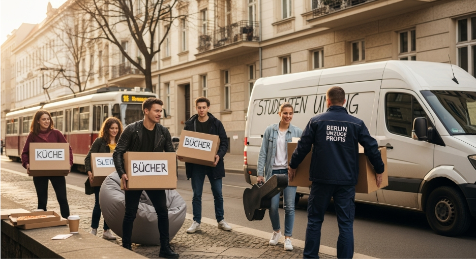 Günstiger Studentenumzug