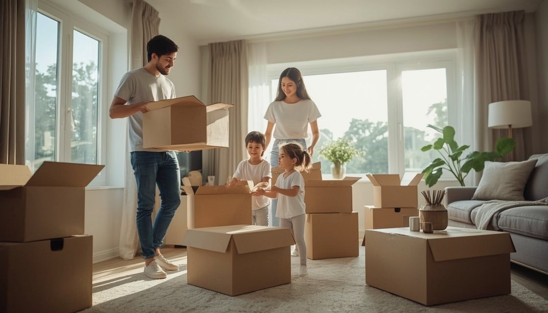 Umzug mit Kindern: Stressfrei zum neuen Zuhause